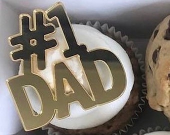 Father’s Day cupcake charms for Dad