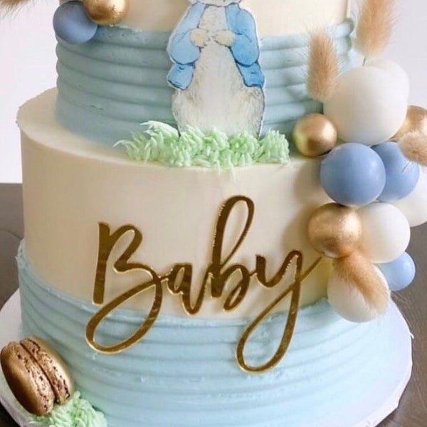 Baby or Oh baby cake charm