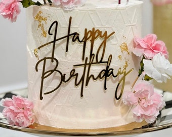Happy Birthday Cake Charm