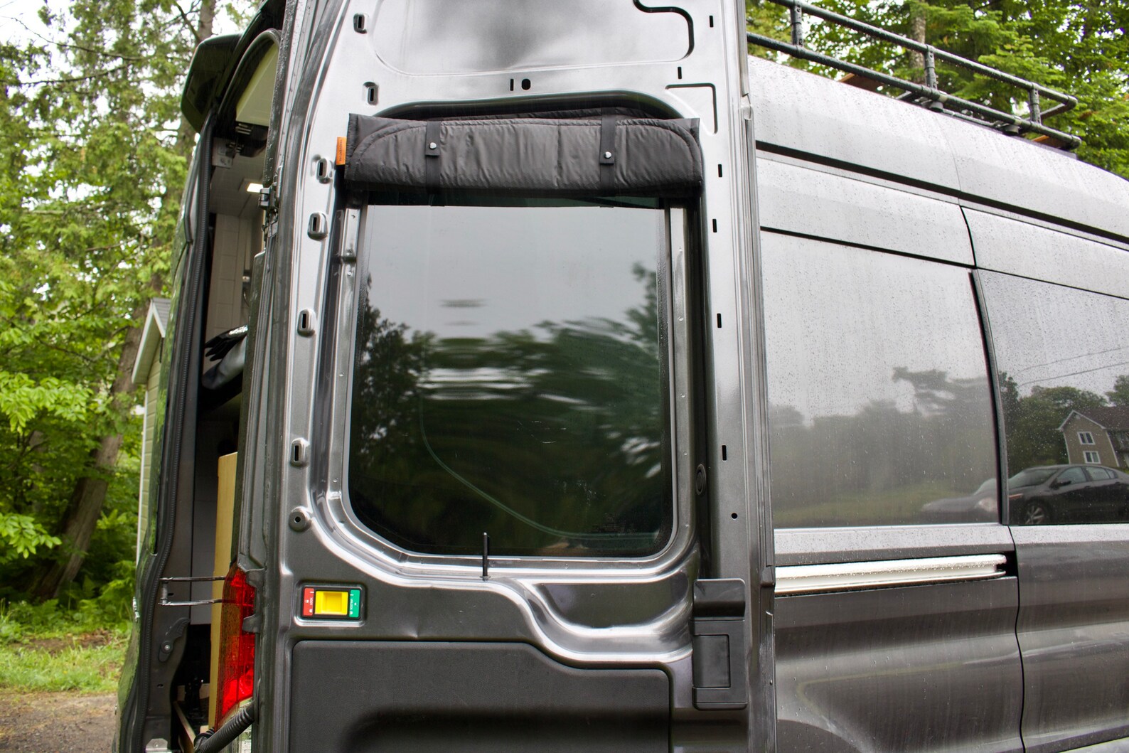 Insulated window covers rear doors Ford Transit campervan Etsy