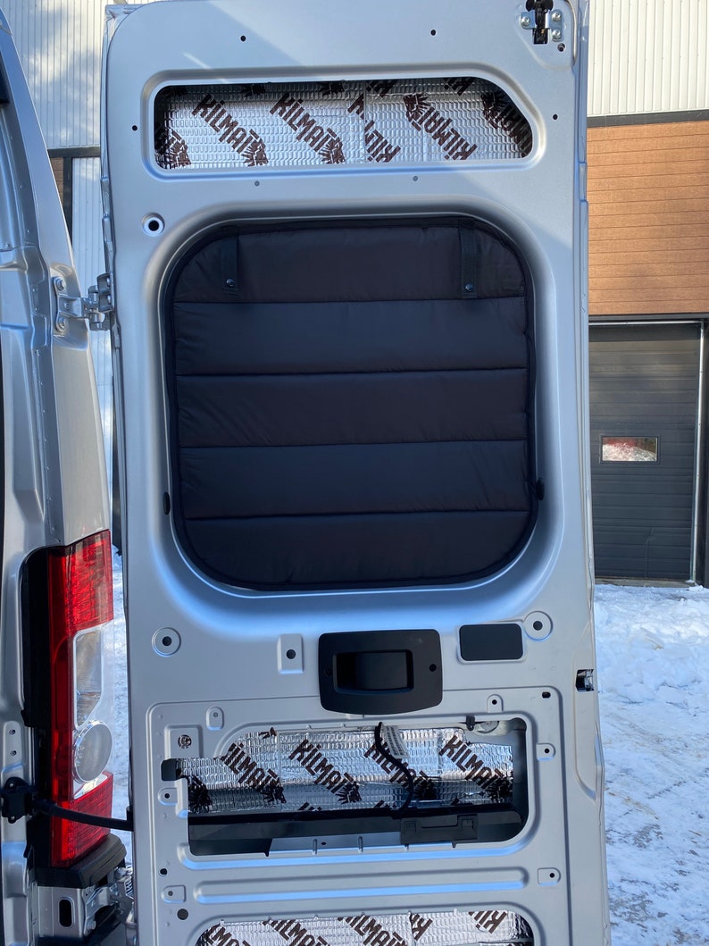 Ram Promaster // Insulated Window Covers Rear Doors Etsy Canada