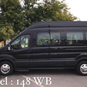 Ford Transit // Insulated window covers - passenger van, medium/high roof (side windows)