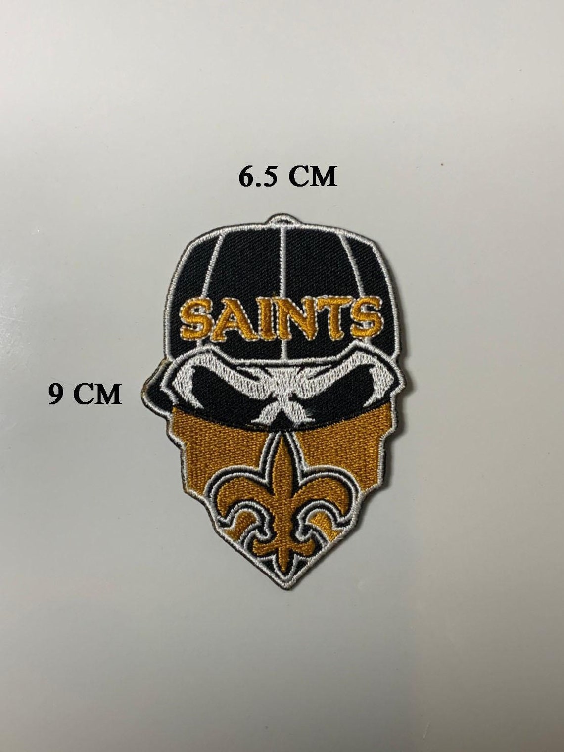 Iron On Patch New Orleans Saints Patch/Logo Embroidered Iron Etsy