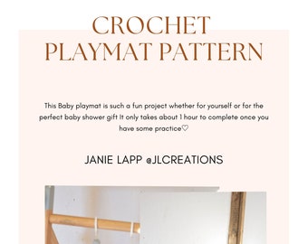 Crochet Playmat Pattern