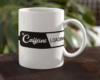 Instant Human Add Coffee To Begin - Ceramic Mug 11oz