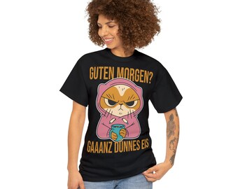 Guten Morgen? Ganz Dünnes Eis!  // Unisex Heavy Cotton Tee