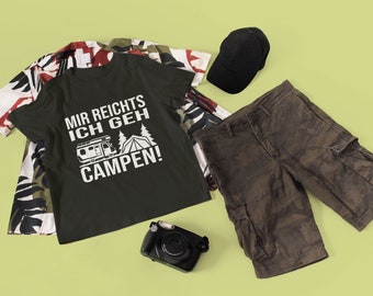 Mir reichts - Ich geh campen! //  Unisex Heavy Cotton Tee