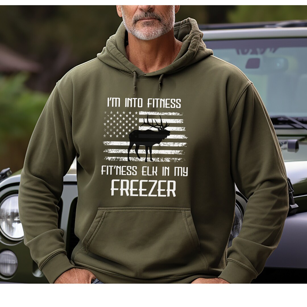 Hunting Dad Shirt, Gift for Hunter, Elk Hunting Hoodie, Funny Hunting