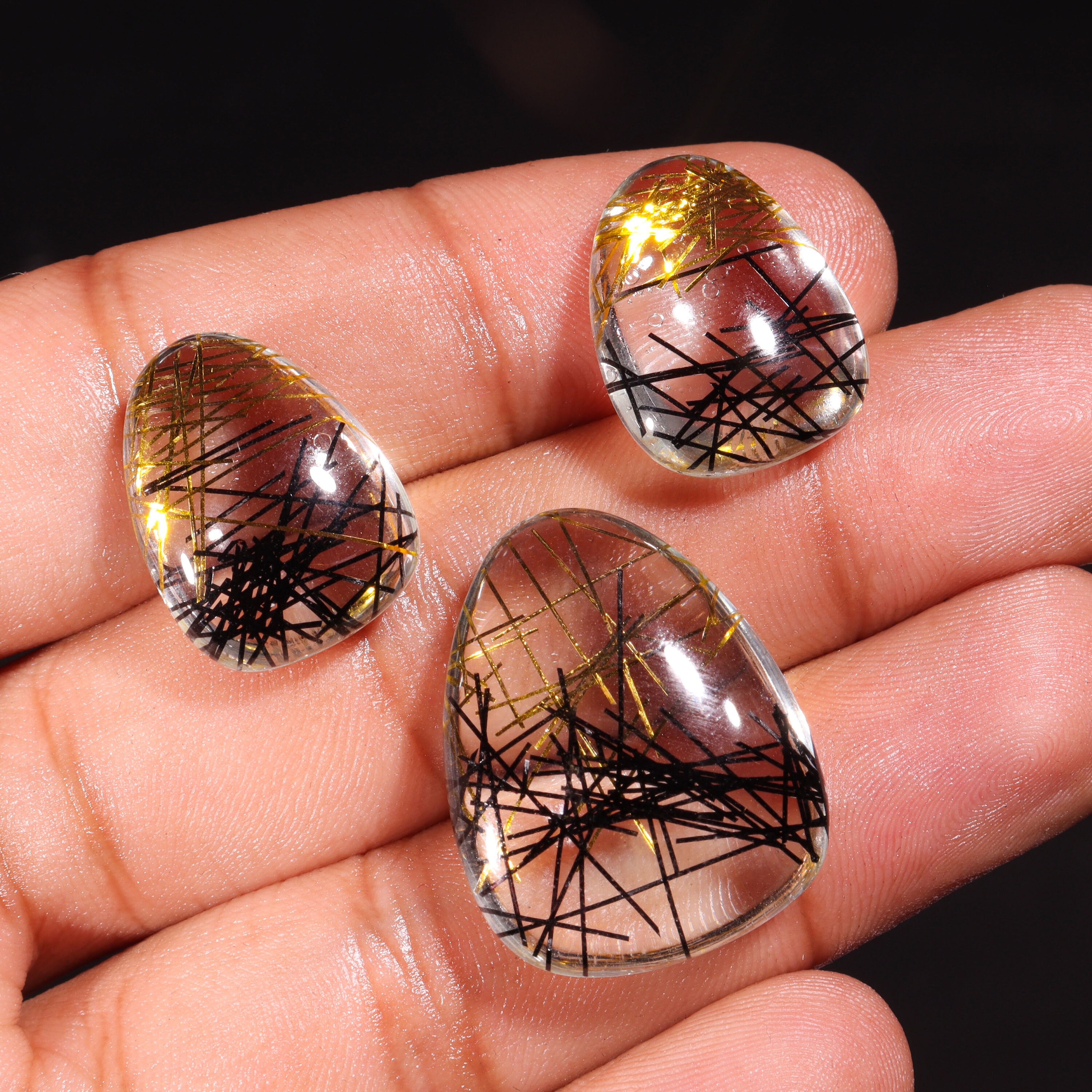 【8／１ご予約品】　trollbeads ２点ラインウィズゴールド　天然石 8／1ご予約品】 trollbeads 2点ラインウィズゴールド 天然石