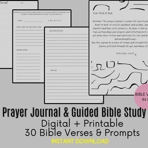 Prayer Journal - Bible Devotion