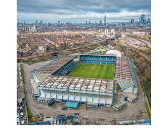 The Den Home of Millwall Football Club, Wall Art Print now Available for all Lions Fans