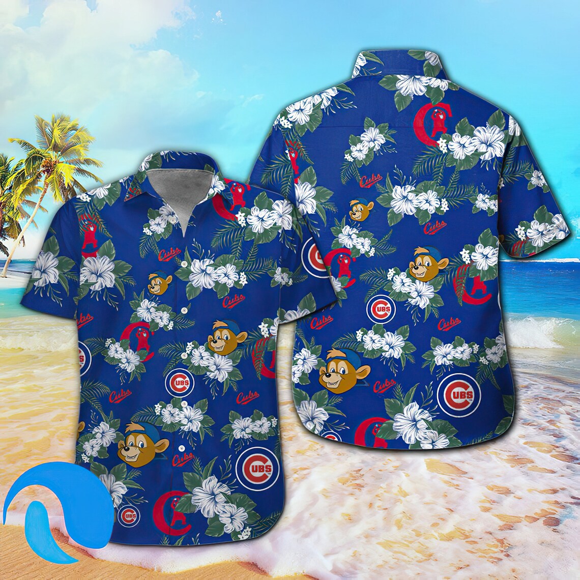 Chicago Cubs MLB Hawaiian Aloha Shirt-MLB Team Shirt-Hawaiian | Etsy