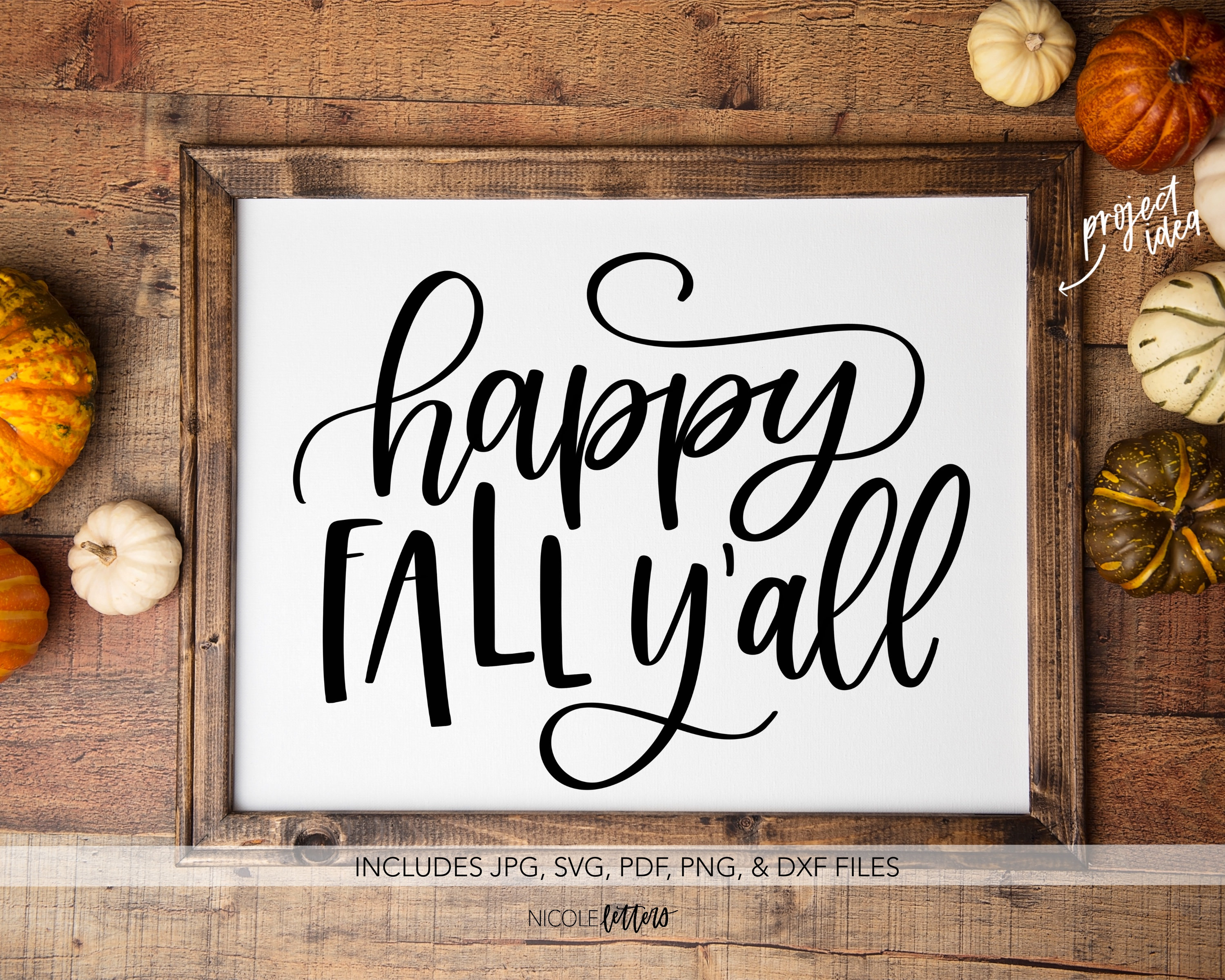 Happy Fall Y’all SVG // Happy Fall Y’all // SVG // - Etsy UK