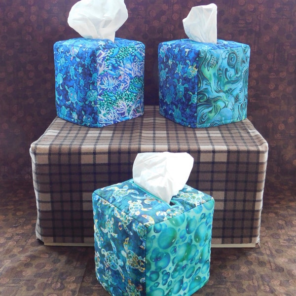 Sea Turtle Tissue Box Cover