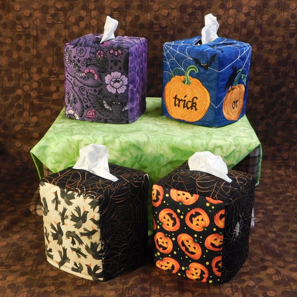 Halloween Tissue Box Covers