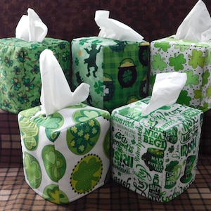St. Patrick's Day Tissue Box Covers