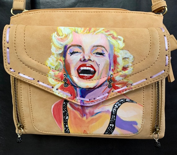 Custom Hand Painted Handbagcustomer Provides the Bag