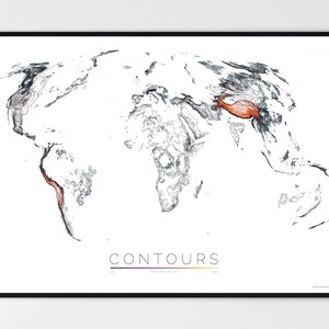 De wereld als valleien en heuvels