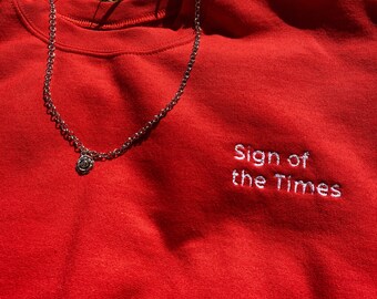 sign of the times crewneck
