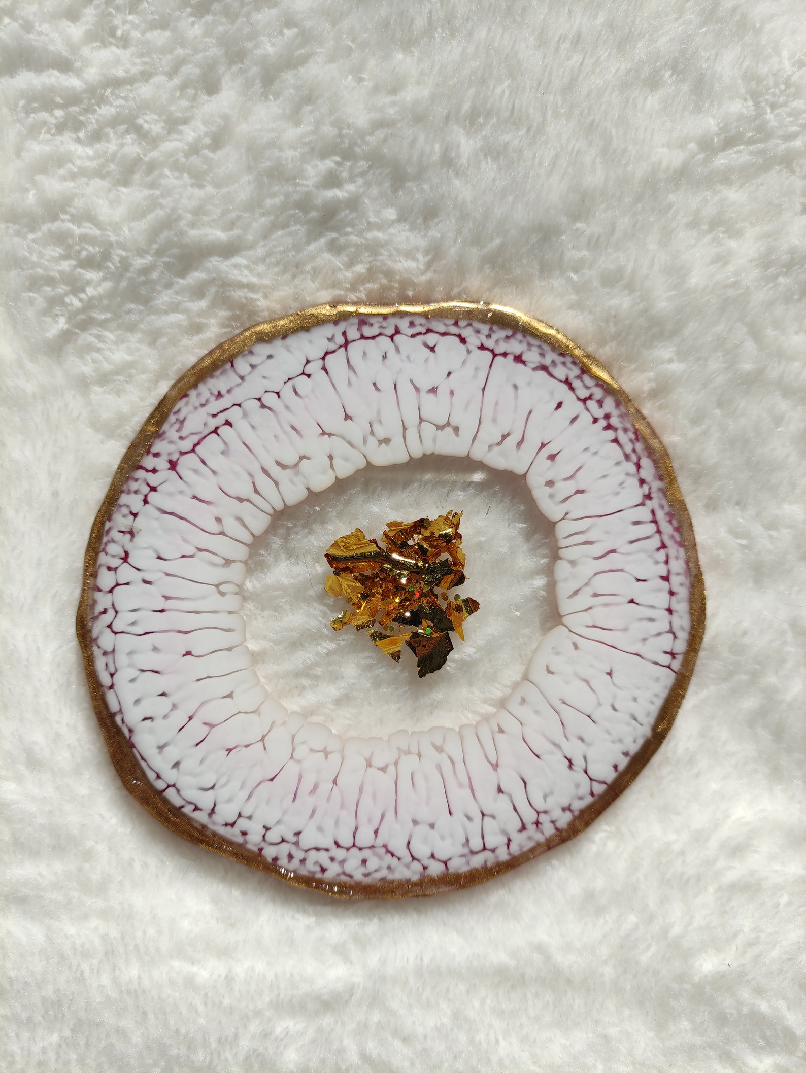 Meseta Hecho a mano Regalo Caja de pastel de resina | Etsy