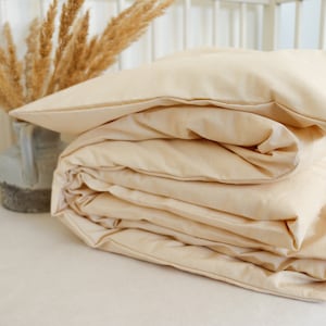 Bedding for toddlers, Cotton bedding set, Nursery bedding set, Duvet cover, Kids bedding set, Neutral boy and girl bedding, Woodland nursery