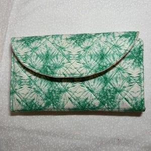 Cartera con bolsillo exterior para guardar la mayoría de los teléfonos móviles. Monedero con cremallera, 12 bolsillos para tarjetas,