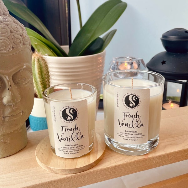 French Vanilla soy candle