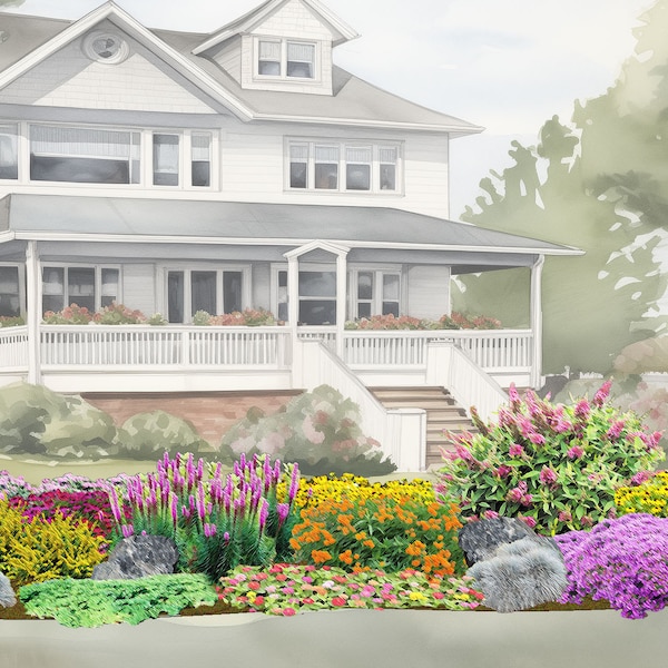 Butterfly Garden Landscape Design, Pollinator Planting Plan, Boost Your Curb Appeal, Ecologically Friendly