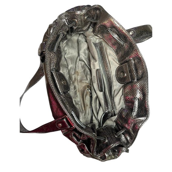 Michael Kors Limited Edition Python Pewter Leather  display picture 1