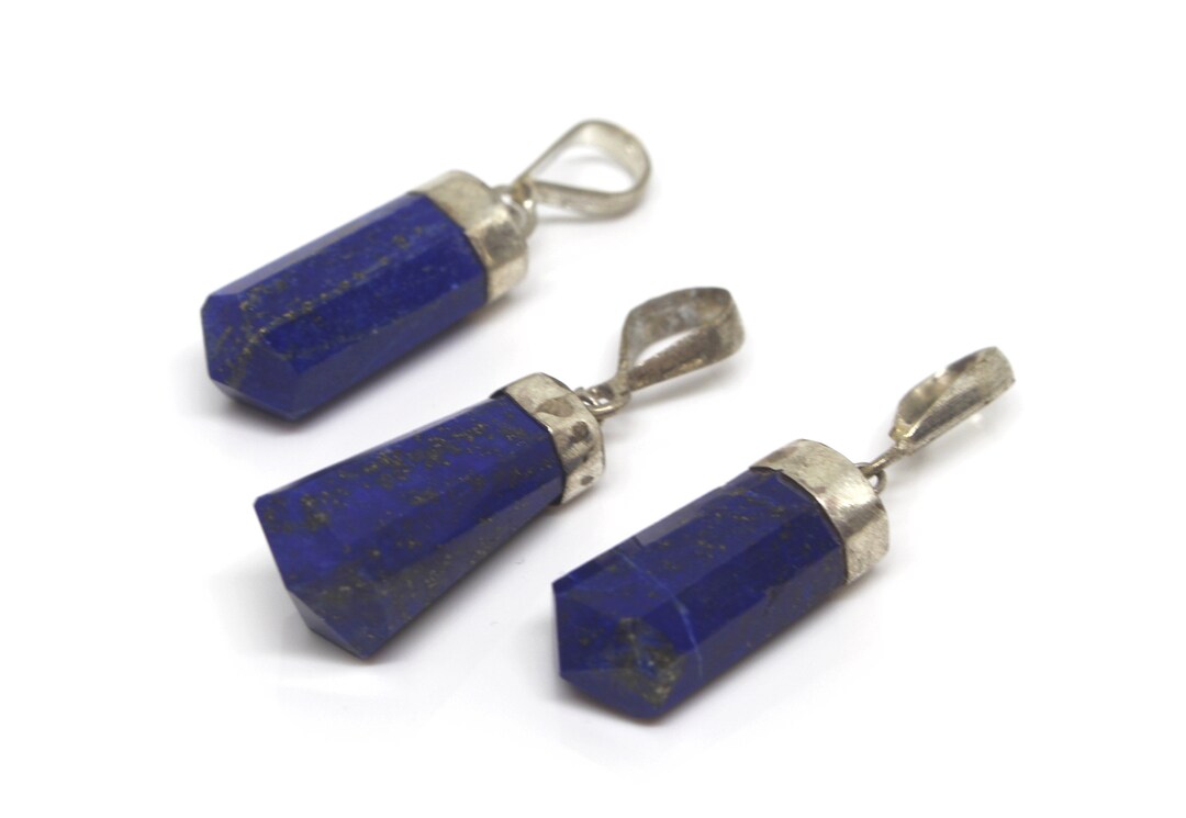 Colgante Artesanal De Lapis Lazuli. - 39 Eur. - Joyería Colgantes Etnicos - Joyería Étnica QAF
