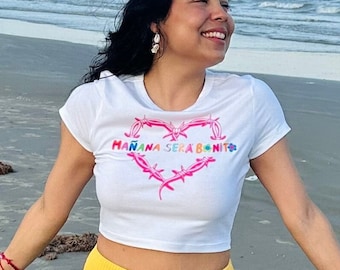 Manana sera bonito crop top, manana sera bonito shirt, manana sera bonito tee, Karol g merch, Karol g shirt, manana sera bonito merch karolg