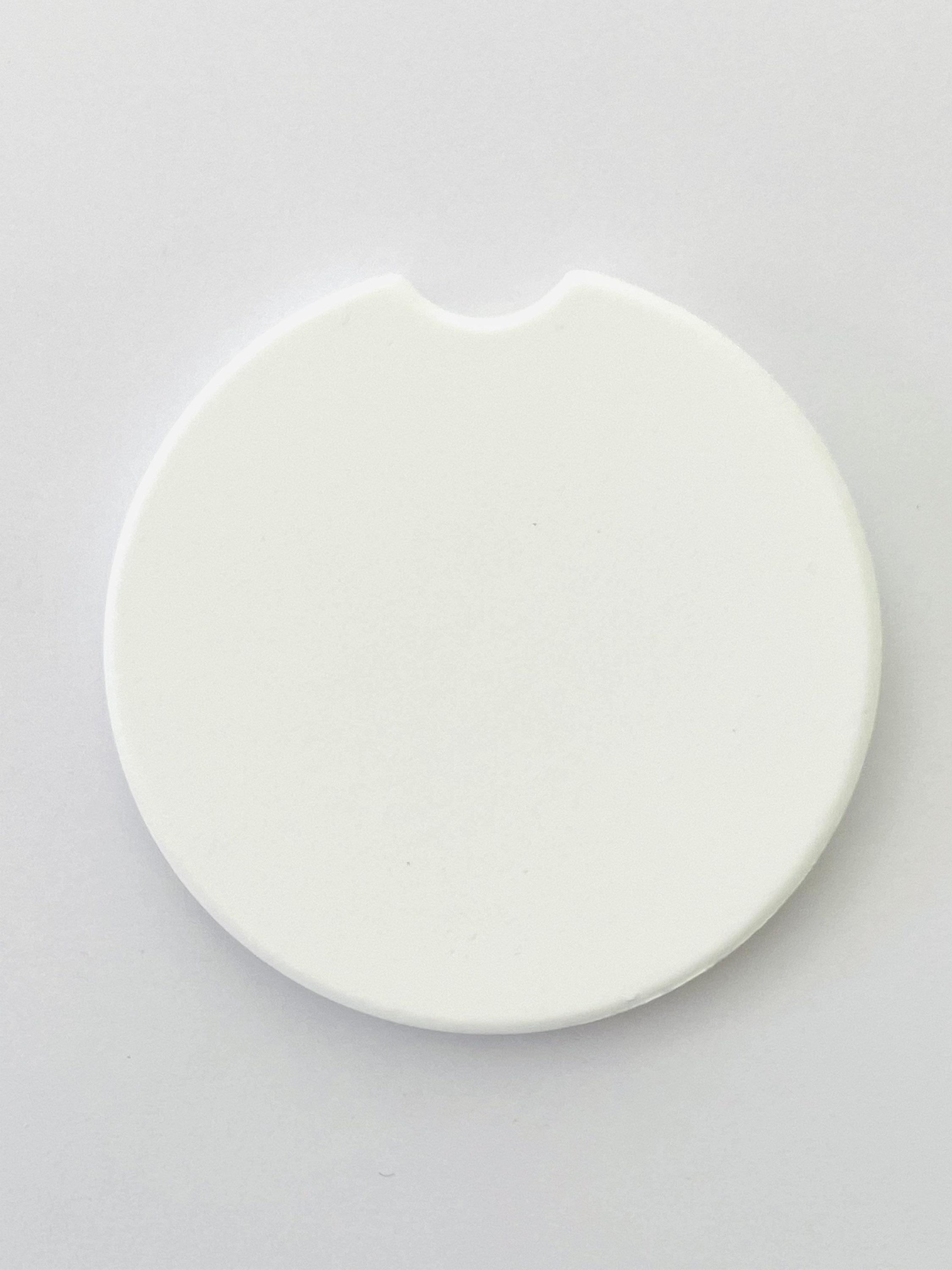 Blank minicar ceramic coasters Qty 1 Etsy