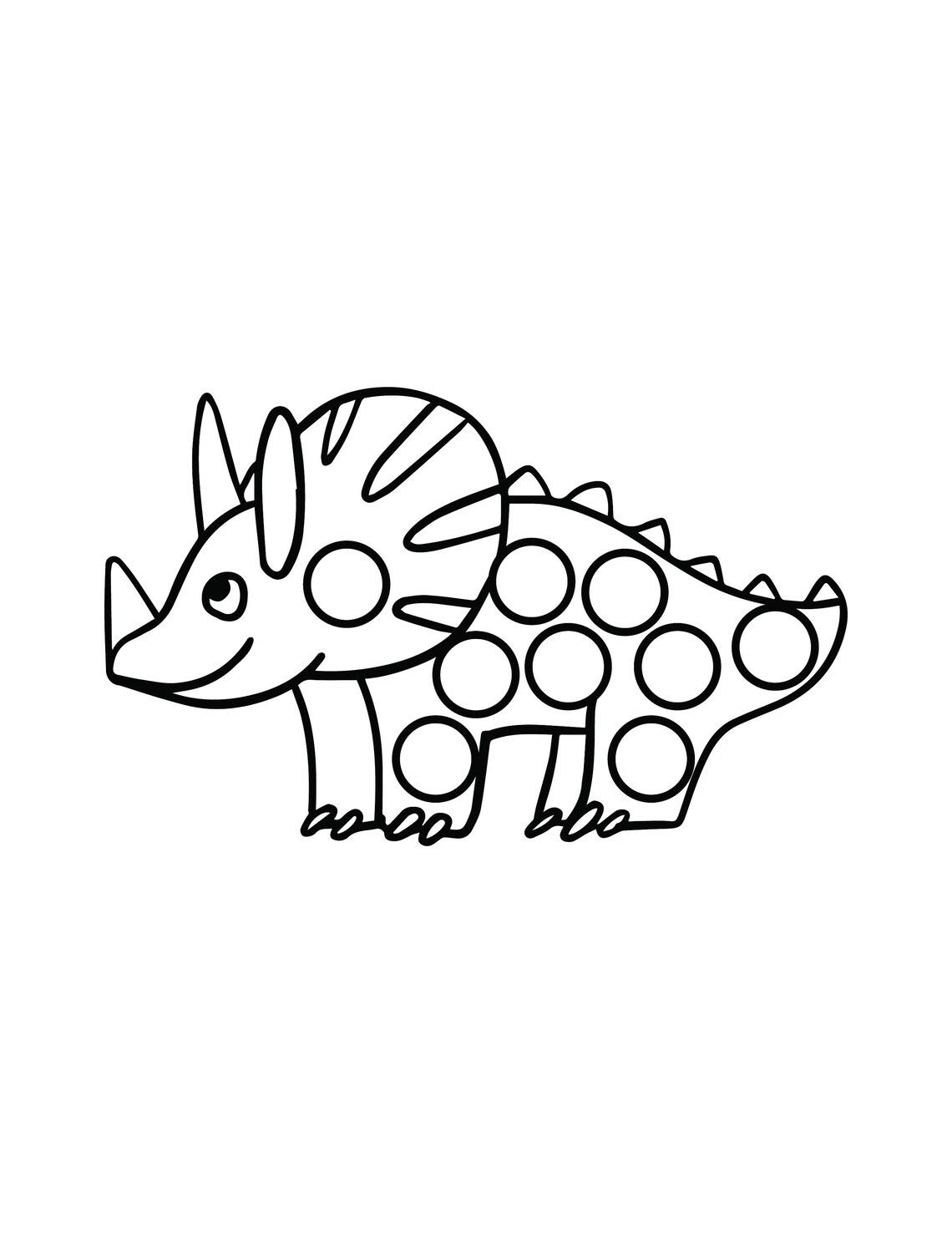 READY TO PRINT Dinosaur Dot Marker activity book 8.5x11 Etsy España