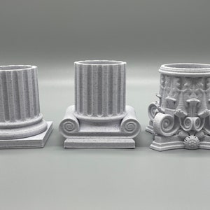 Pillar Planter || 3D Printed Column Planter