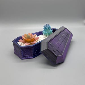 Coffin Planter || 3D Printed Coffin
