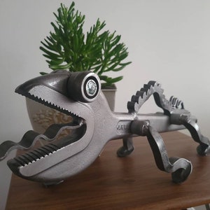 Industrial Railroad Spike Lizard
