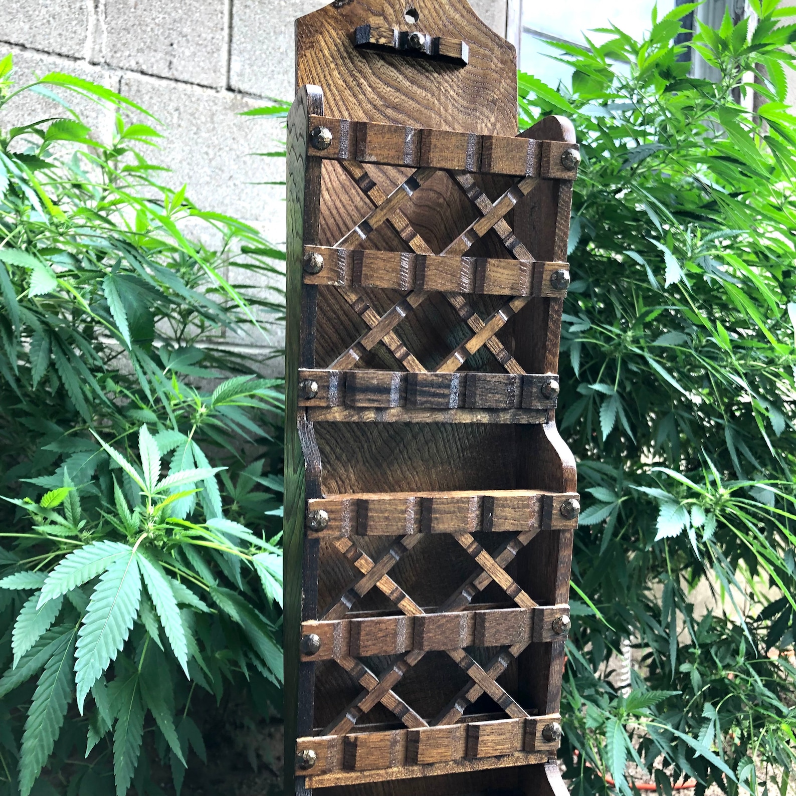 Mid Century Modern Wooden Hanging Letter Rack by Pat Yoshikawa - Etsy