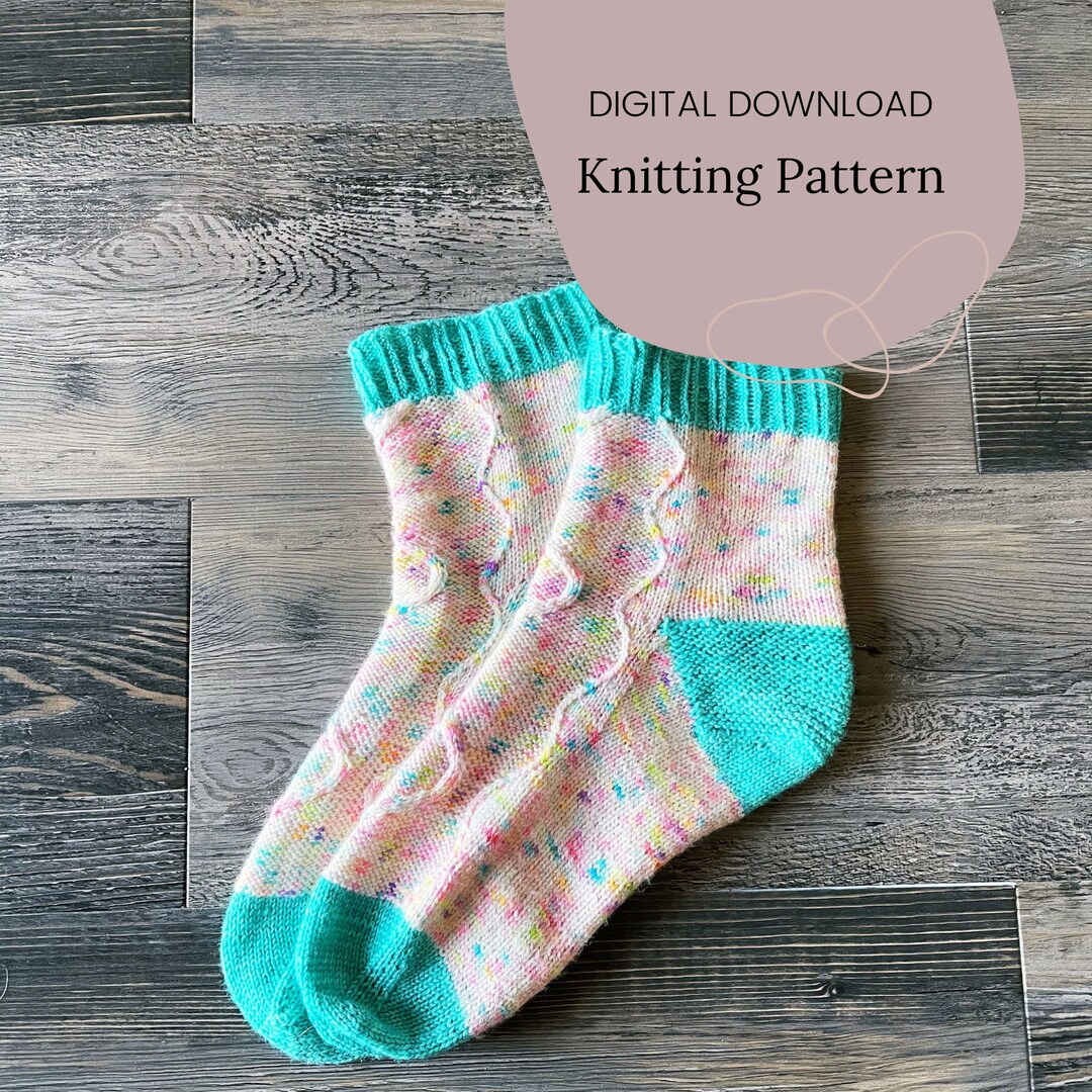 Brighter Days Sock Pattern - Etsy