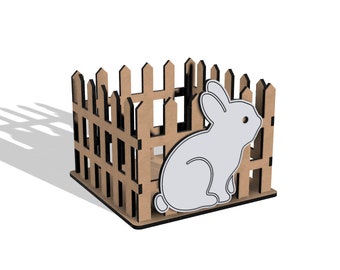 Easter Basket - Svg, Dxf, Pdf, Cdr, Ai - Vector for Laser Cutting