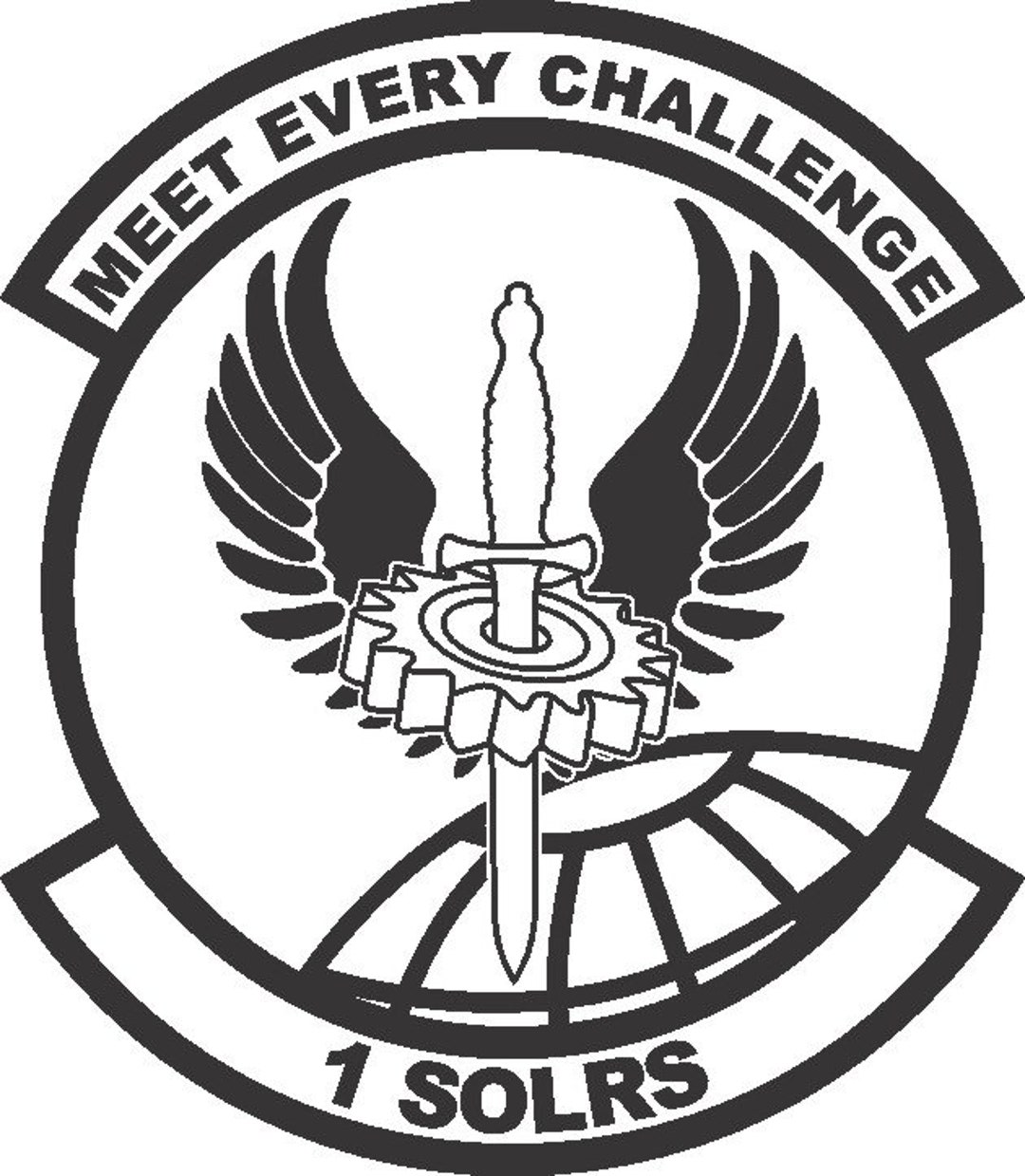1 SOLRS Patch - 1st Special Operations Logistics Readiness