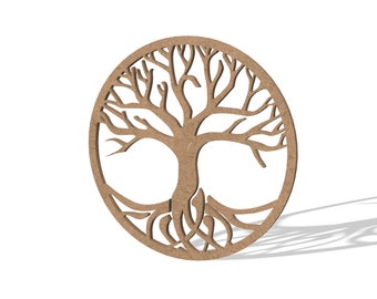 Tree of Life - Vector for Laser Cutting - Svg Ai Pdf Cdr DXF