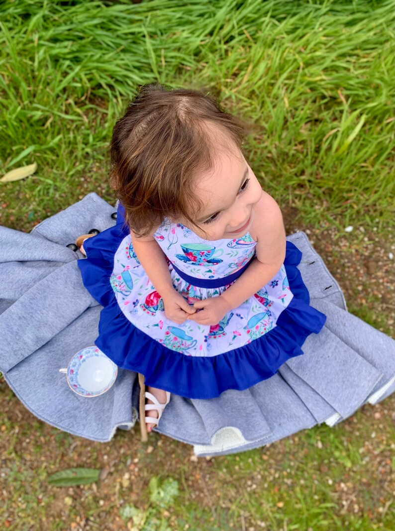 Wonderland Tea Party Outfit I Tea Cup Dress I Open Back Baby Etsy