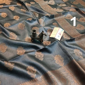 Pure Munga Tussar Silk Saree With Blouse Piece/ Pure Munga Tussar Sari For Women With Beautiful Meenakari Design