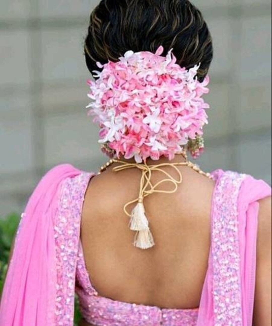 Buy White Pink Orchid Hair Bun Gajra Reusable Flower Jewelry for Online in India - Etsy Buy White Pink Orchid Hair Bun Gajra Reusable Flower Jewelry for Online in India - Etsy