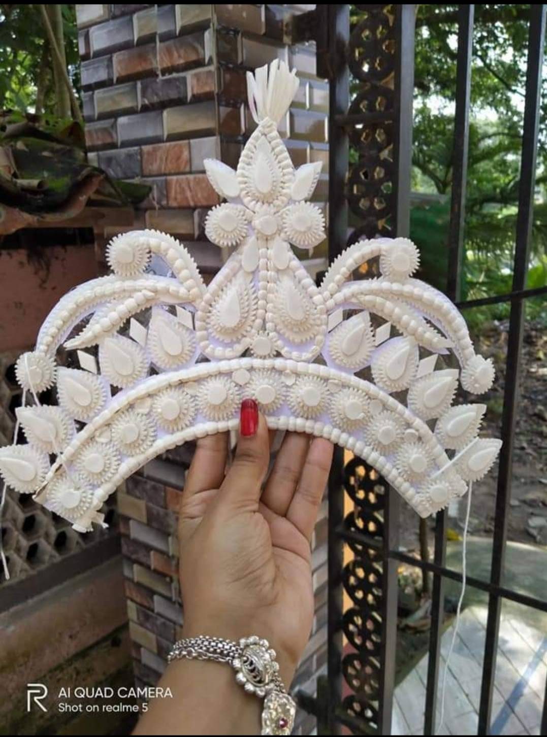 Bengali wedding shop mukut online shopping