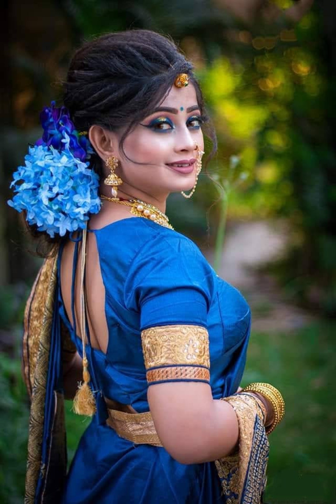 Buy Blue Orchid Gajra for Hair Reusable Bollywood Juda for Wedding Online in India - Etsy Buy Blue Orchid Gajra for Hair Reusable Bollywood Juda for Wedding Online in India - Etsy