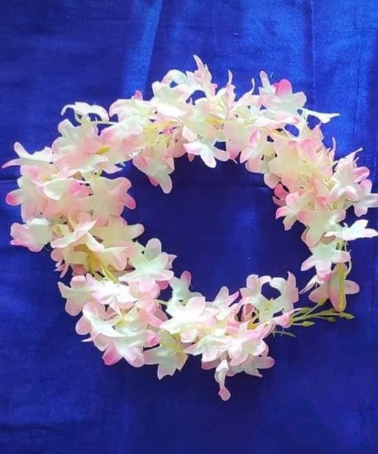 30 Pieces Asorted Arfificial Rose & Jasmine Flower Hand Gajra Braclet For Wedding Favor For Women And Girls, Wedding Braclete Cum Bun Holder Gajra - Style Speaks