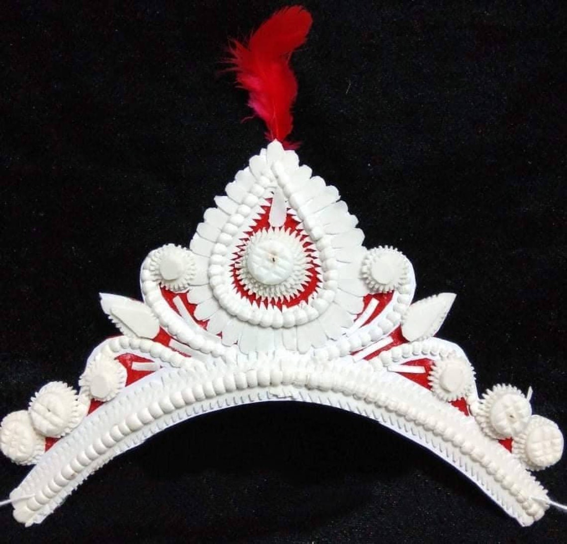 Mukut for Baby Girl Boy Kids Shola Mukut for Rice Ceremony Etsy UK