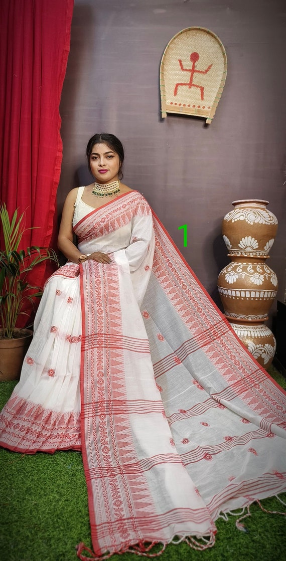 Khadi 2025 jamdani saree