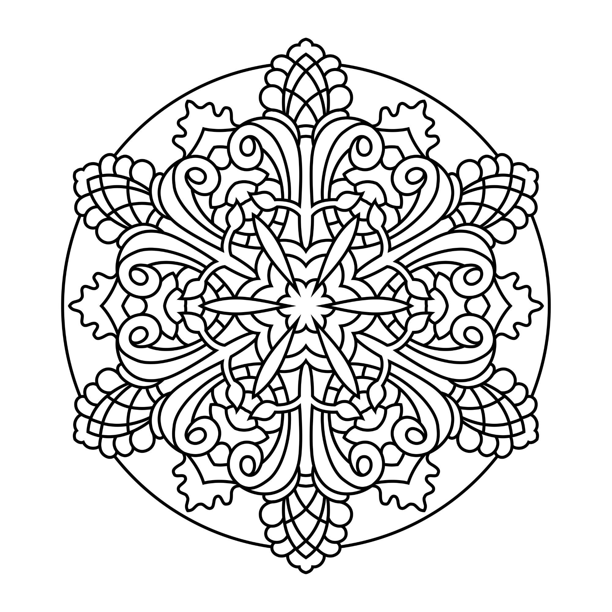 1001 Mandala Coloring Pages Stress relieving pages for kids | Etsy